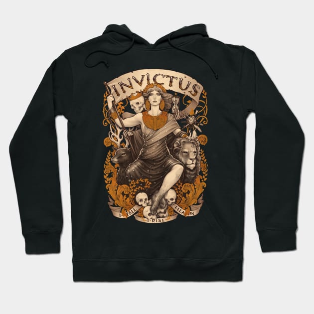 INVICTUS Hoodie by Medusa Dollmaker